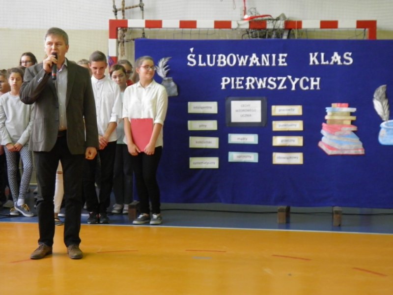 Ślubowanie kl I gimnazjum